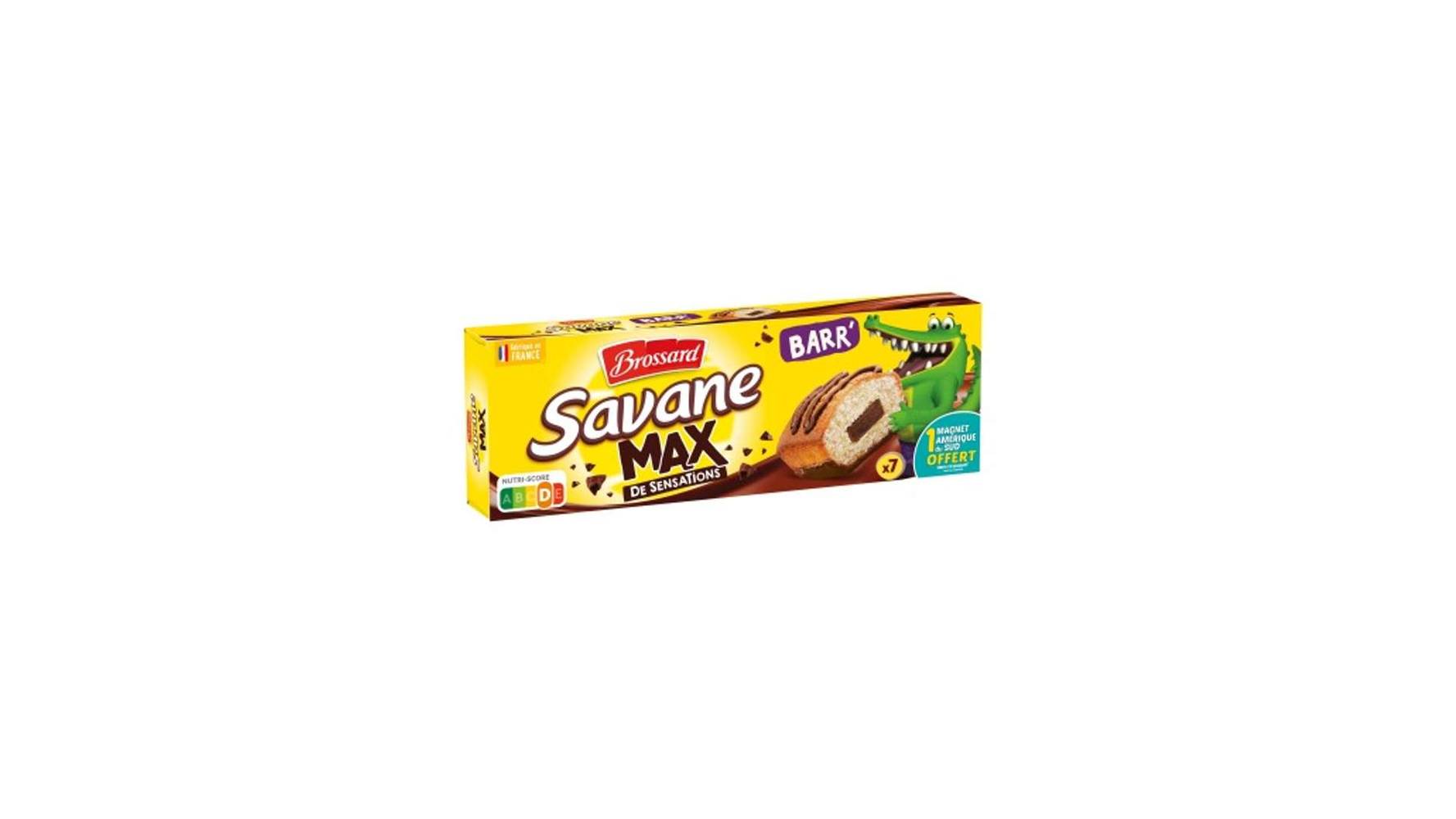 Brossard - Gâteau savane max barr' (7 pièces)