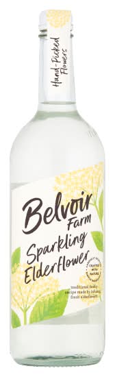 Belvoir Farm Best Of British Sparkling Elderflower (750ml)