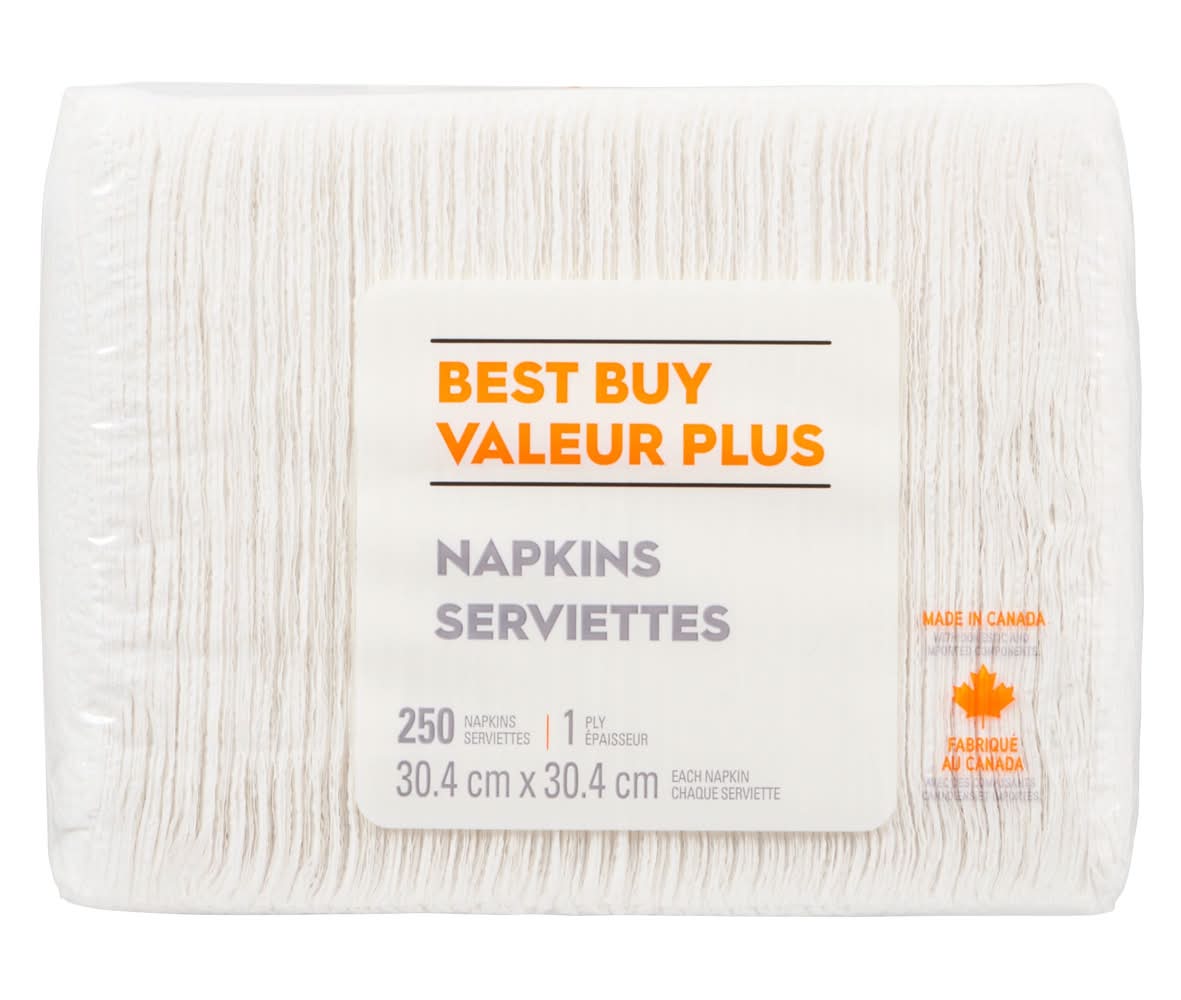 Best Buy Napkins, 30.4cm x 30.4cm (250 ct)