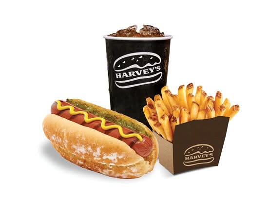 Grilled Hot Dog Combo