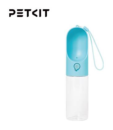 【Petkit佩奇】寵物外出飲水瓶 藍色400ml#20707156