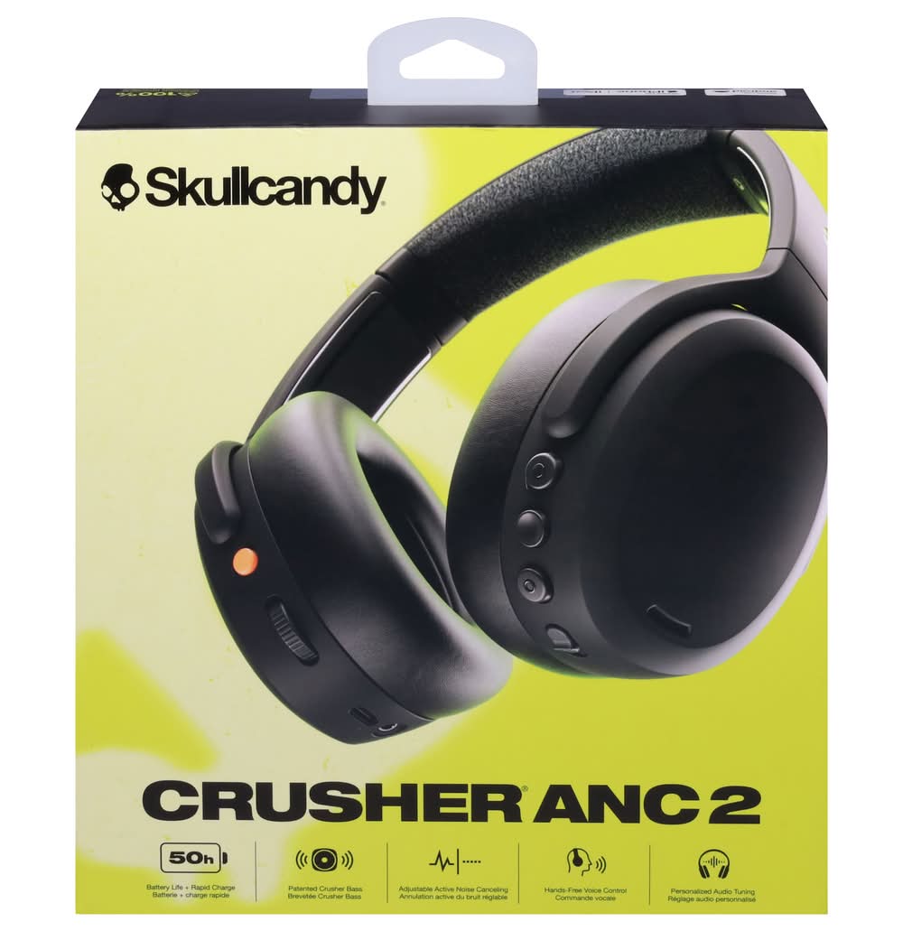 Skullcandy Crusher Anc 2 Headphone - Delivery in Under an Hour