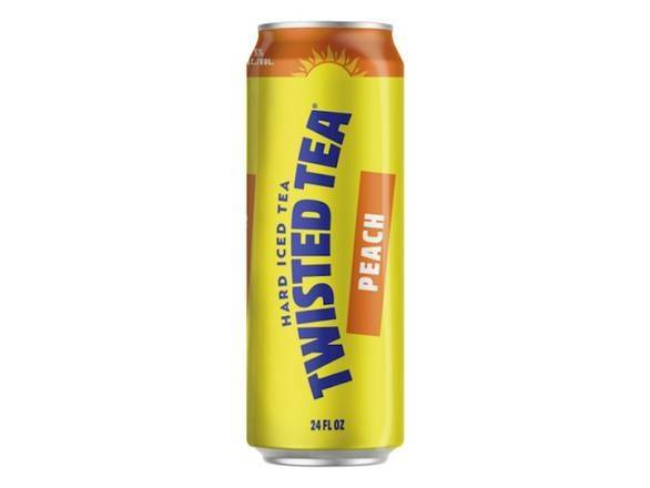 Twisted Tea Peach Hard Iced (24 fl oz)