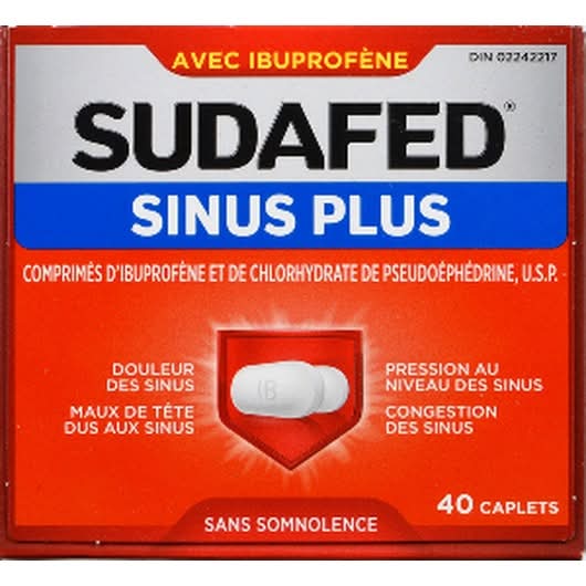 Sudafed Sinus Advance Caplets (100 g)