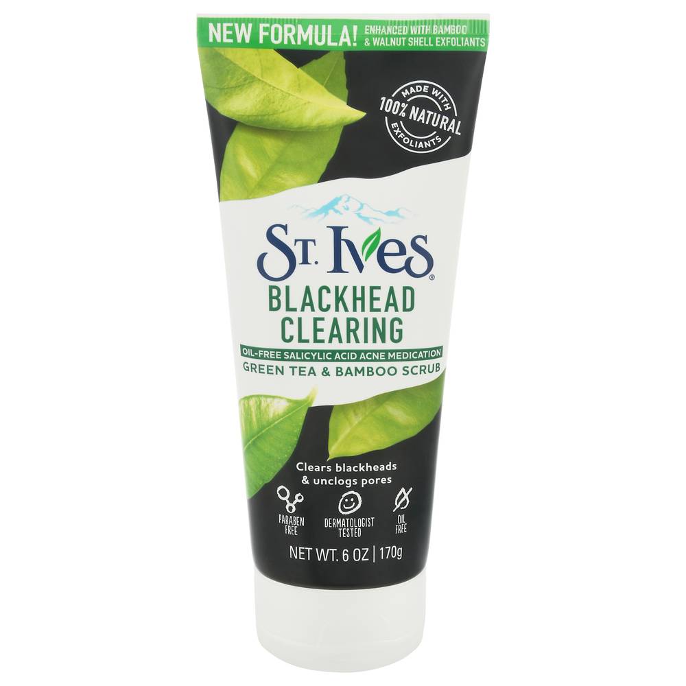 St. Ives Blackhead Clearing Green Tea & Bamboo Scrub