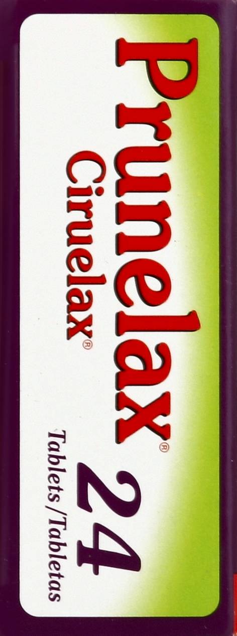 Prunelax Ciruelax Dried Plum & Senna Supplement Tablets (24 ct)