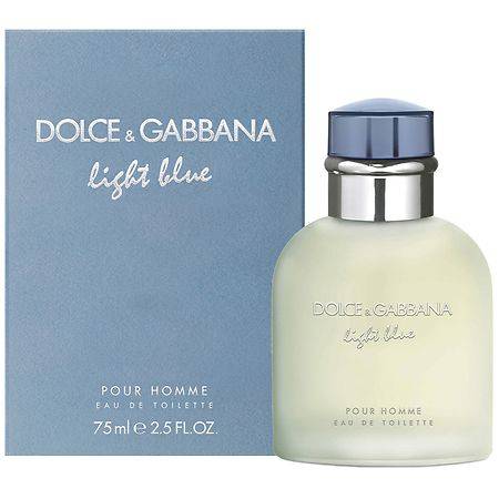 Dolce & Gabbana Light Blue Eau De Toilette Spray for Men - 2.5 fl oz