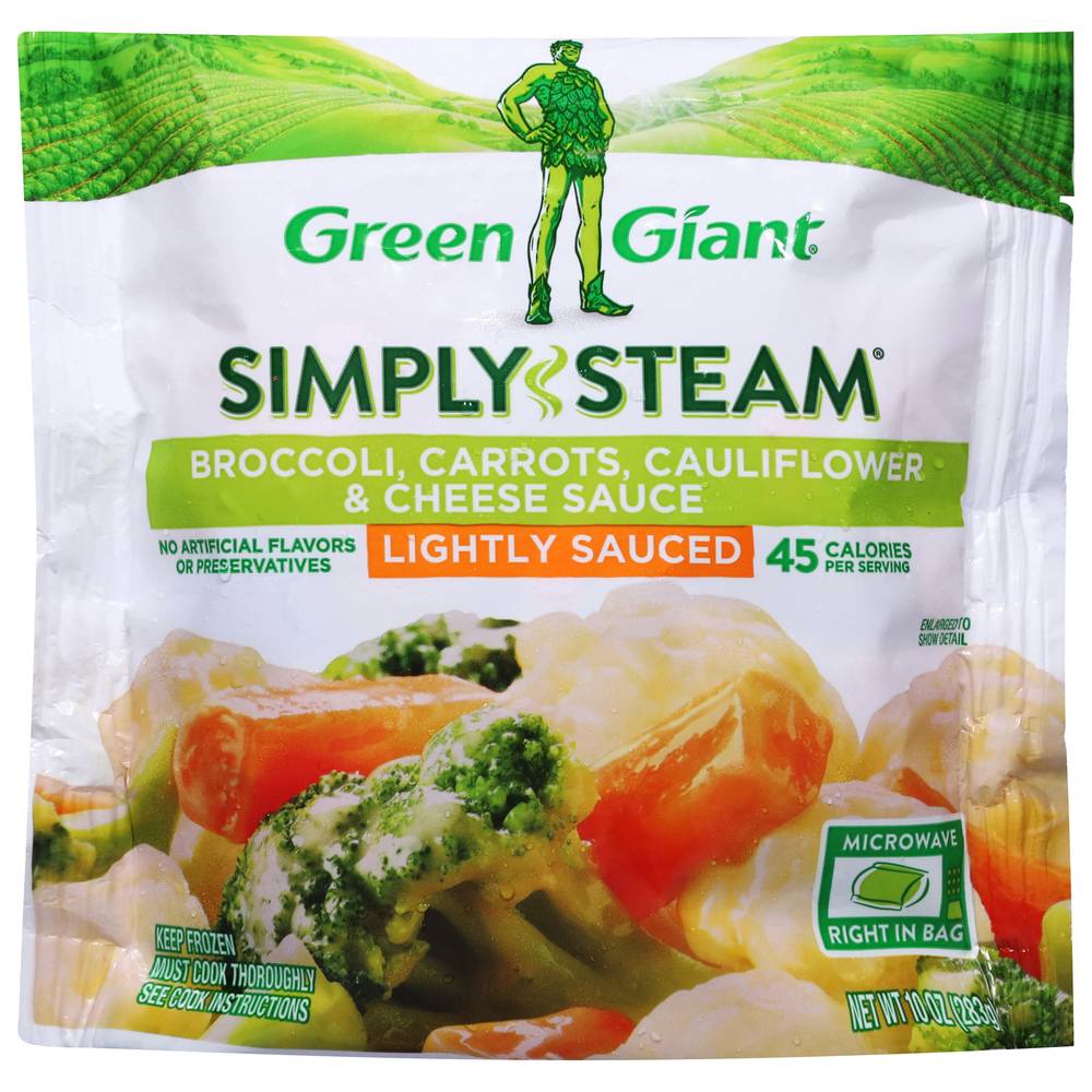 Green Giant Simply Steam Variety pack Lightly Sauced