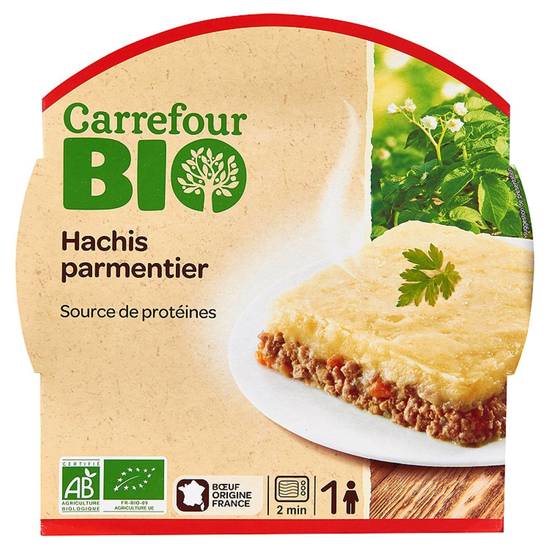 Plat bébé dès 8 mois parmentier légumes racines bœuf BLEDINA : les 2 bols  de 200g à Prix Carrefour