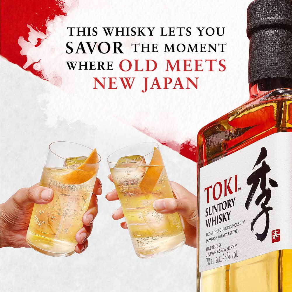 Toki Suntory Japanese Whisky (750 ml) | Postmates