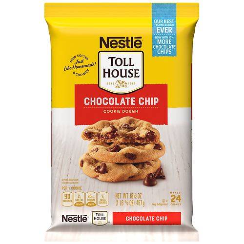 Toll House Cookie Dough Chocolate Chip - 16.5 oz