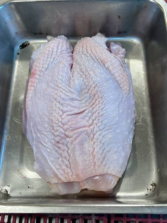 溫體土雞胸肉(帶皮)1付約450~550克