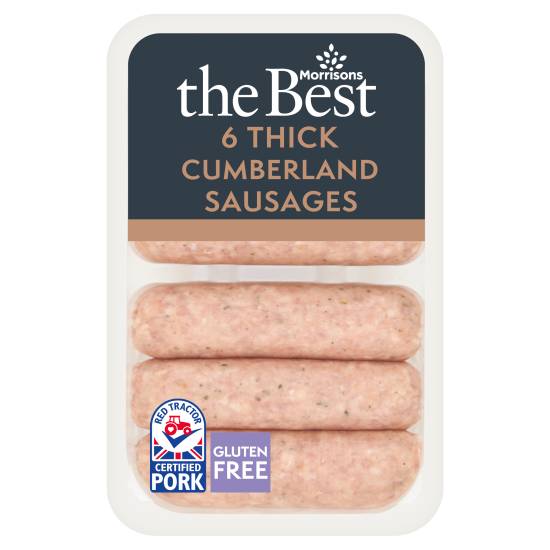 Morrisons The Best Thick Cumberl& Sausages (0.88lbs)