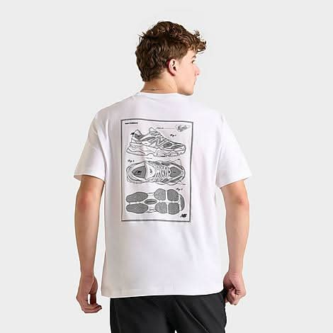 New Balance 9060 Sketch Graphic T-Shirt Delivery Near Me | Order