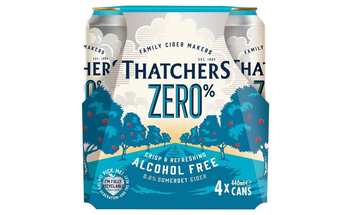 Thatchers Zero% 4 X 440ml (407248)