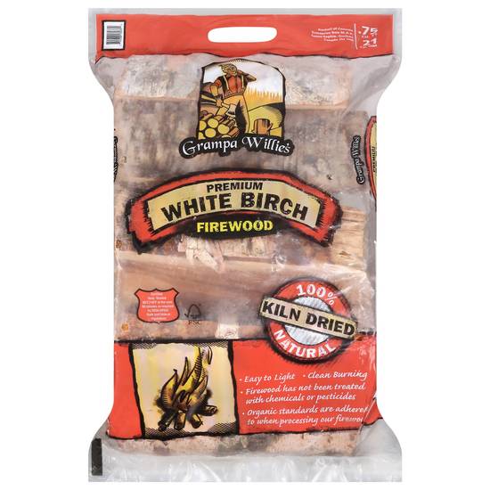 Grampa Willie's White Birch Premium Firewood