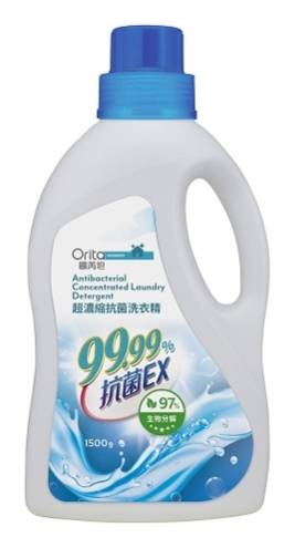 歐芮坦超濃縮抗菌洗衣精 1500g