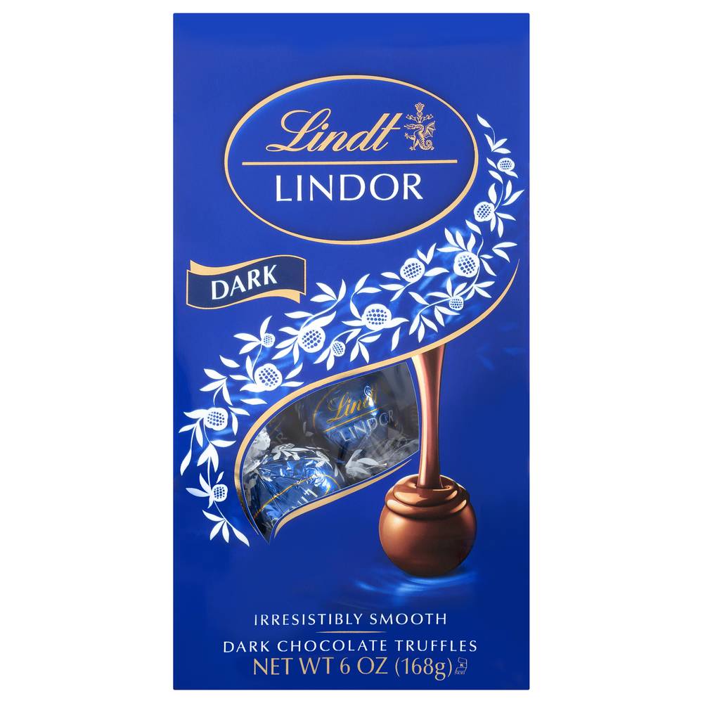 Lindt Lindor Dark Chocolate Truffles (6 oz)