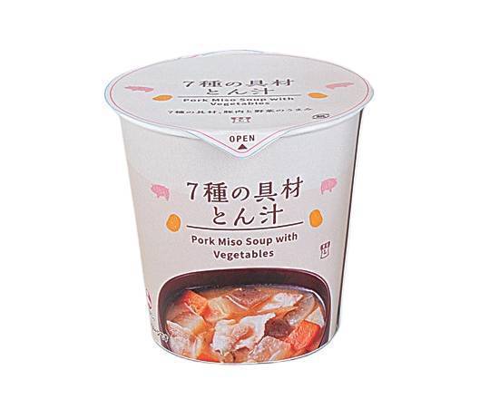 【即席食品】◎Lm 7種の具材 とん汁