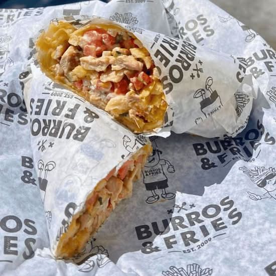 Grilled Chicken Burro