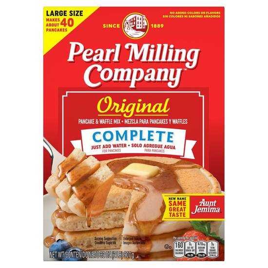 Pearl Milling Company Large Size Complete Original Pancake & Waffle Mix