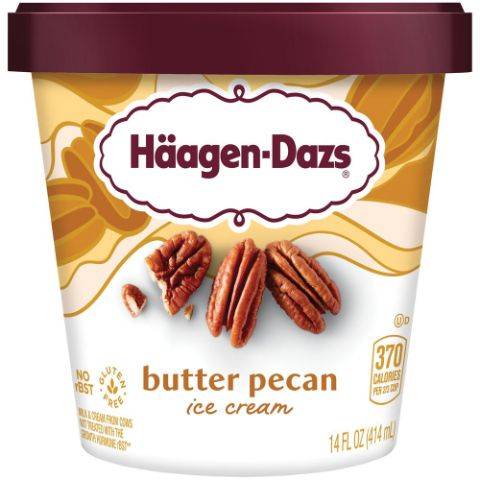 Haagen Dazs Butter Pecan 14oz