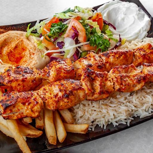 Chicken Kebab Plate