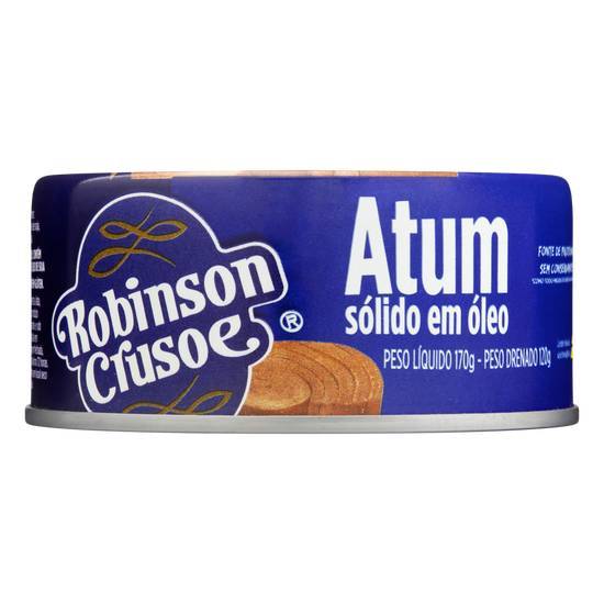 Robinson crusoe atum sólido em óleo (170 g)
