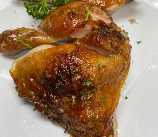 1/4 de pollo a tu gusto