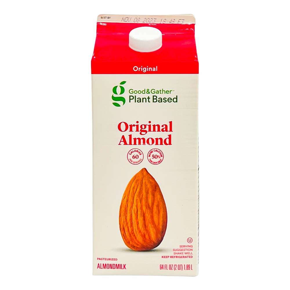 Good & Gather Plant Based Original Almond Milk