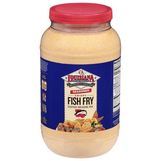 Louisiana Fish Fry Products Fish Fry Seasoned Seafood Breading Mix