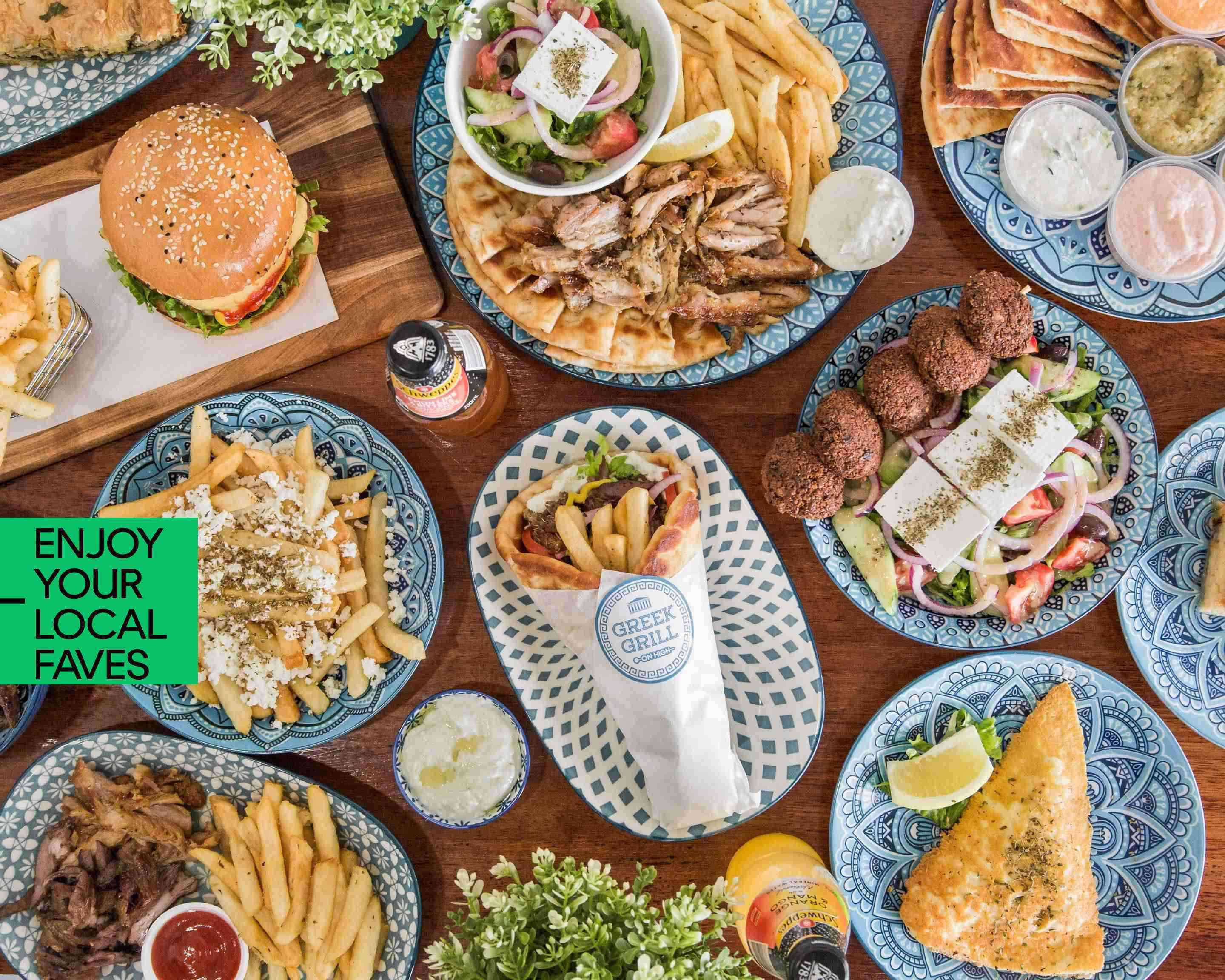 The Greek Grill on High Menu Takeout in Melbourne Delivery Menu