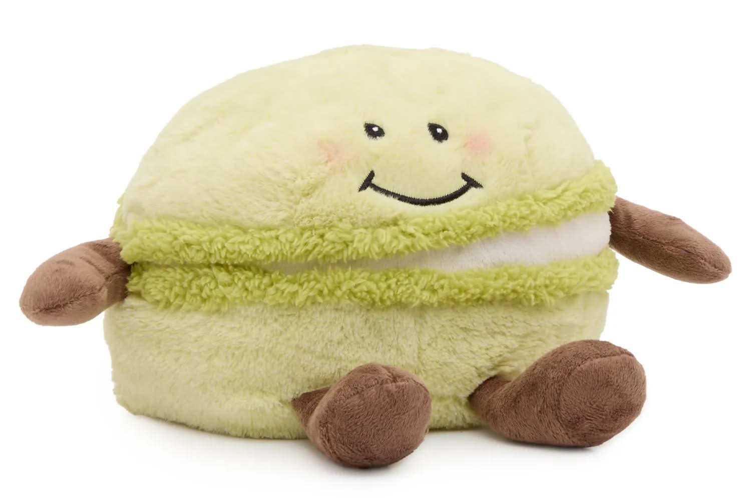 Warmies Macaroon Warming Stuffed Toy (Light Green One Size)