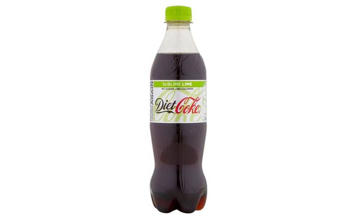 Coca-Cola Diet Coke Sublime Lime 500ml Bottle (399125)