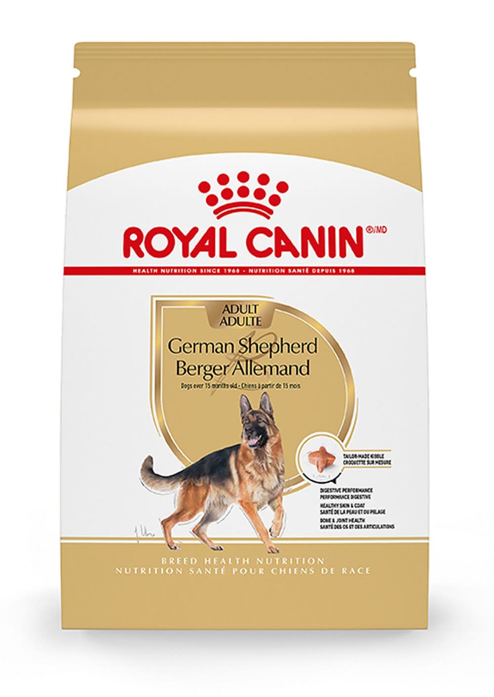 Royal Canin Breed Health Nutrition German Shepherd Adult Dry Dog Food (Flavor: Chicken, Size: 30 Lb)