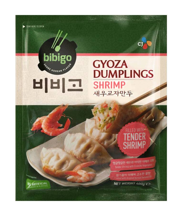 CJ Bibigo Dumplings Shrimp & Vegetable (400g)