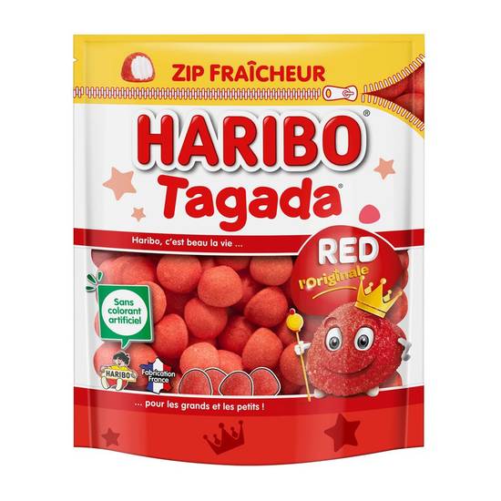 Bonbons fraise tagada Haribo 220g