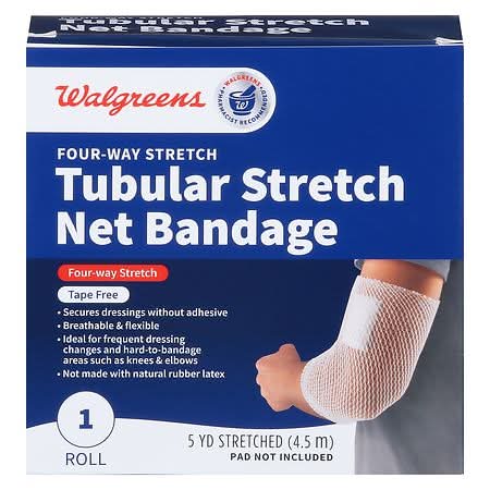 Walgreens Tubular Stretch Net Bandage, 4.5cm