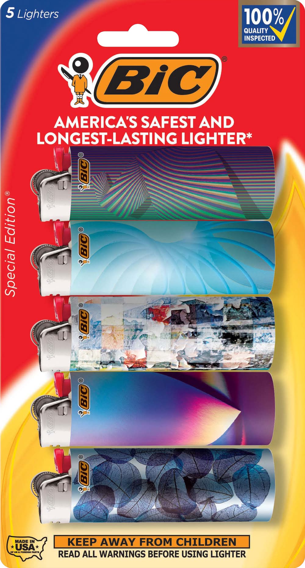 BiC Special Edition Lighters (5 ct)