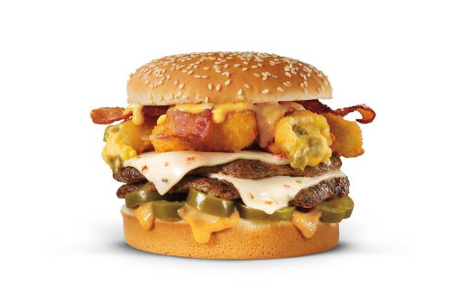 Double Carl's Jr. El Diablo