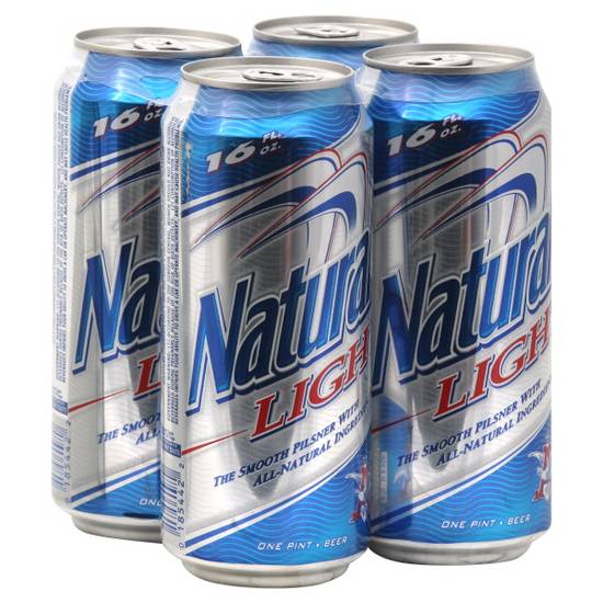 Natural Light Light Domestic Beer (4 pack, 16 fl oz)