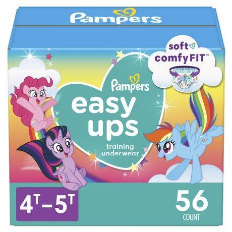 Pampers Easy Ups Girls Training Underwear (56 units)