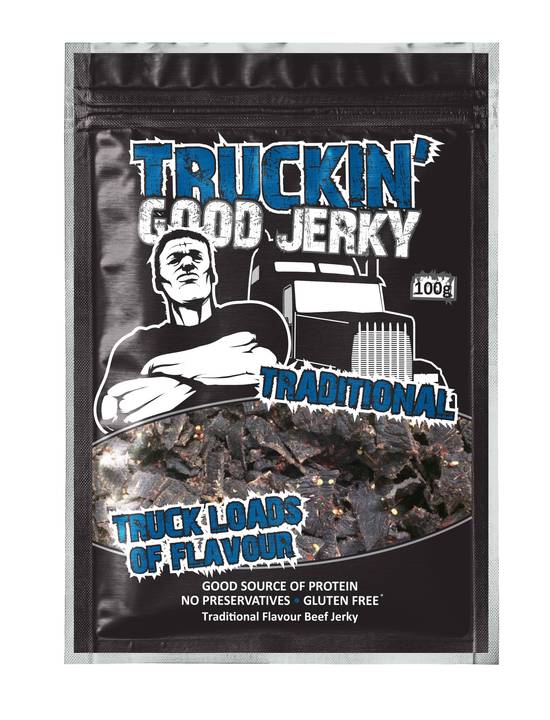 Truckin' Good Jerky Traditional 100g