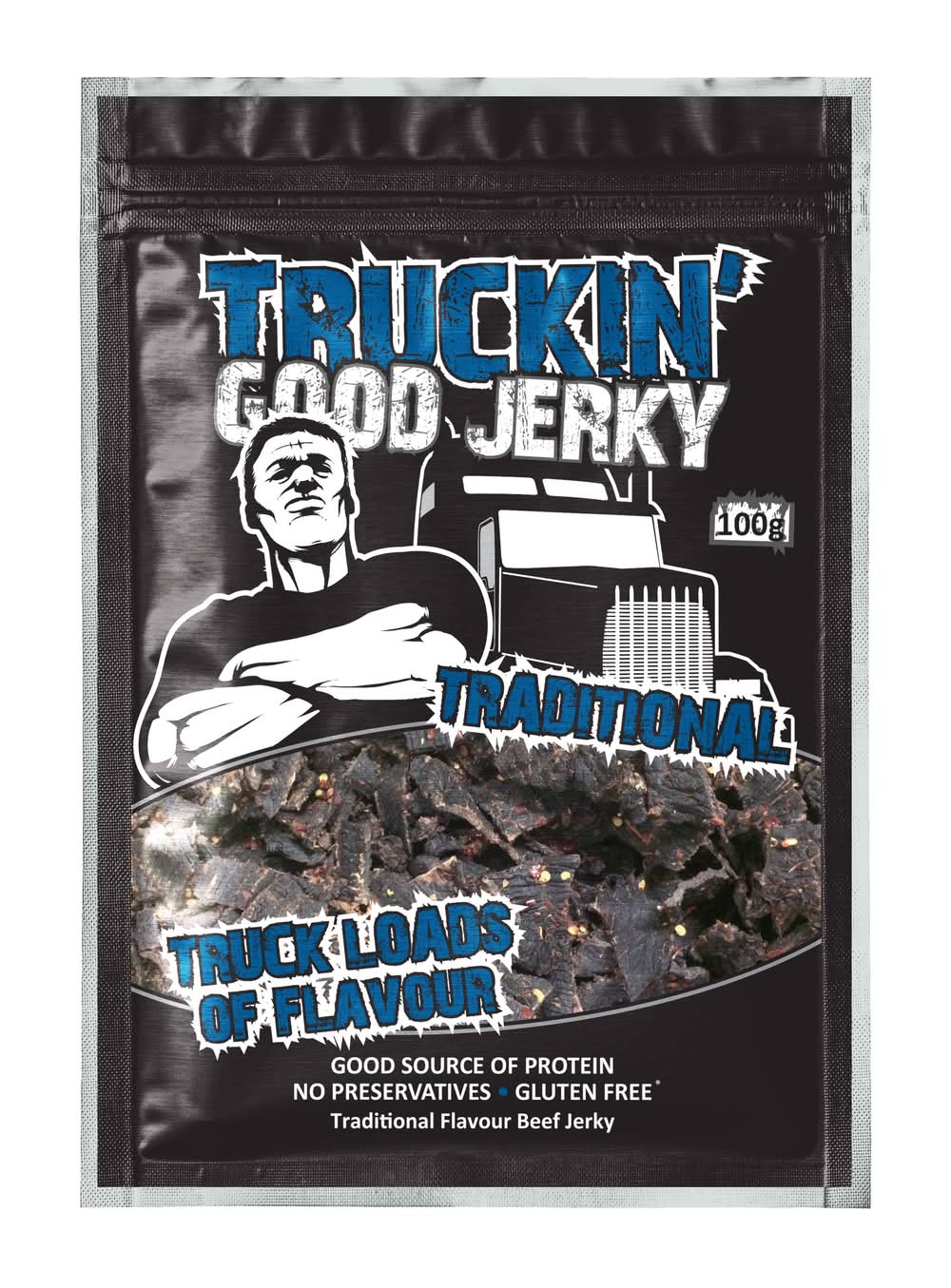 Truckin' Good Jerky Traditional 100g