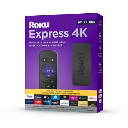 Roku Gin Express 4k Wireless Streaming and Remote