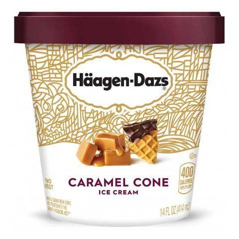 Dreyer's Haagen Dazs Caramel Cone 14oz