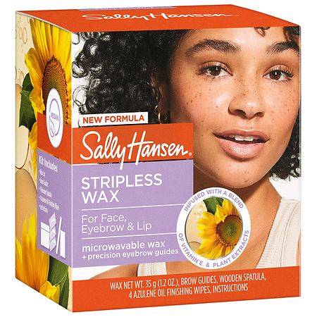 Sally Hansen Stripless Wax For Face Eyebrow and Lip (1.2 oz)