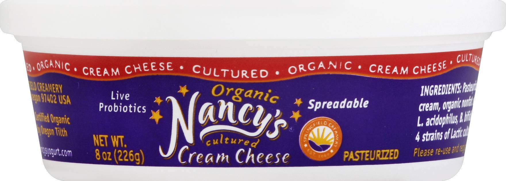 Nancy's Cream Cheese (8 oz)