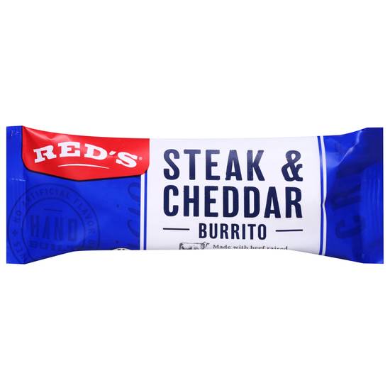 Red's Steak & Cheddar Burrito