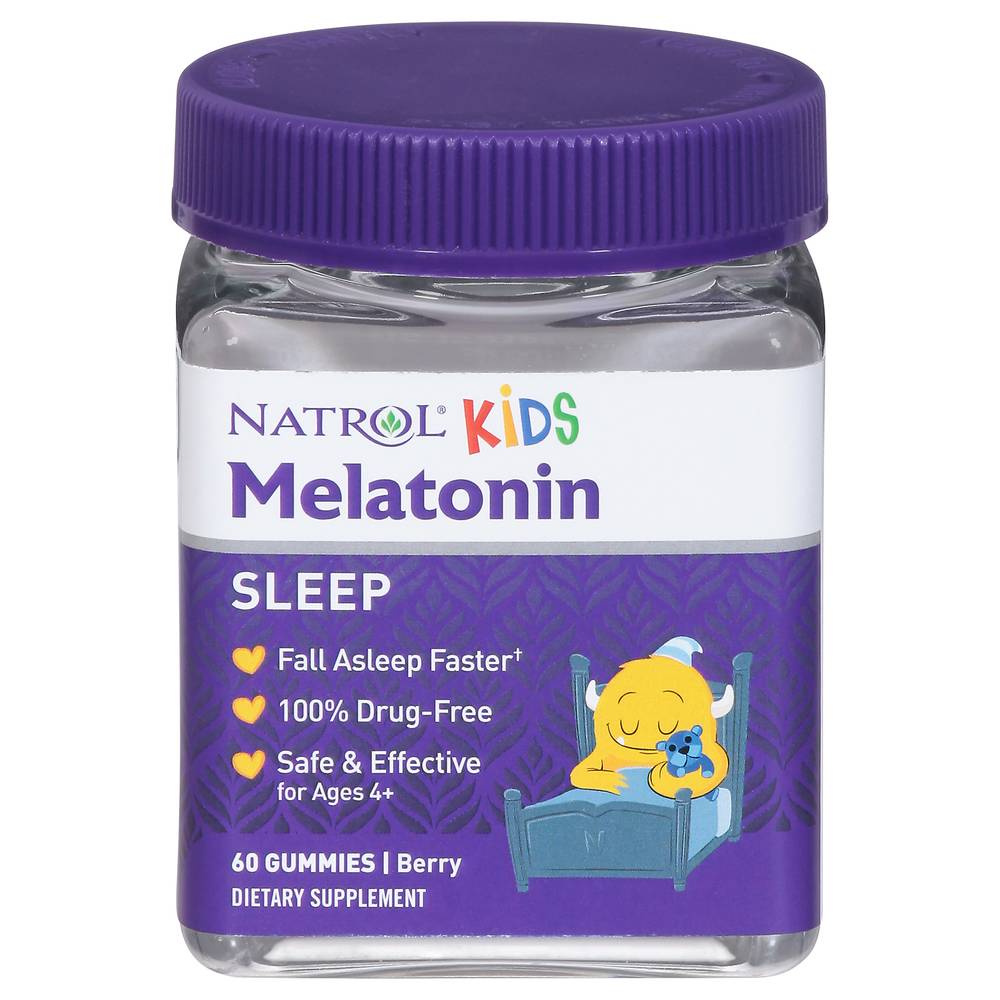 Natrol Kids Gummies Sleep Berry Melatonin (60 ct)